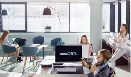 ОАТС «Дом.ru Бизнес» и amoCRM – теперь в пакете 