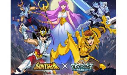 Разработчики игры Lords Mobile объявили о грядущей коллаборации с аниме Saint Seiya