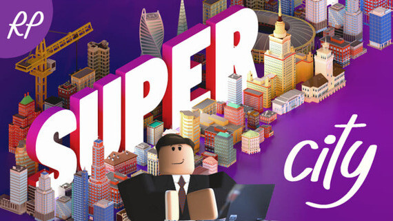Первый российский SuperCity в Roblox!