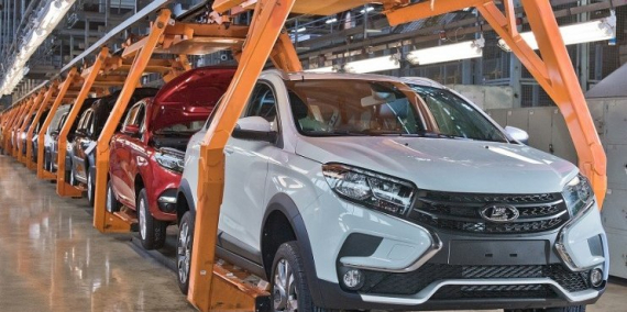 Продажи новых автомобилей в России за первый квартал 2019 г. снизились на 0,3%