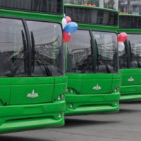 Девять новых белорусских автобусов пополнили автопарк Екатеринбурга