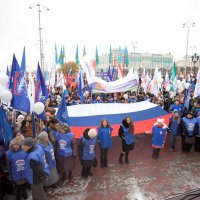 Тысячи уральцев приняли участие в марше Дня народного единства