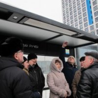 В Екатеринбурге появилась первая остановка с обогревом